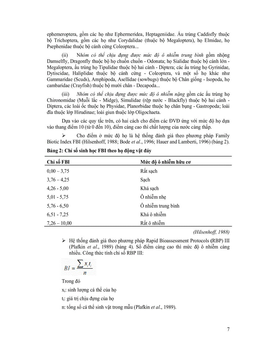 image for page Khảo sát sự phân bố động vật đáy với các yếu tố môi trường nền đáy ở rạch Tầm Bót Tp Long Xuyên