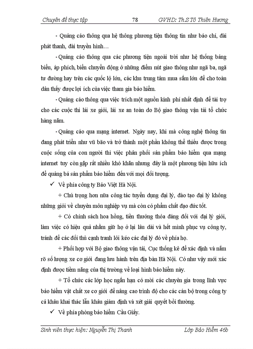 image for page Thực trạng và giải pháp nhằm nâng cao hiệu quả hoạt động của nghiệp vụ bảo hiểm vật chất xe cơ giới tại phòng bảo hiểm Cầu Giấy công ty bảo hiểm Hà Nội