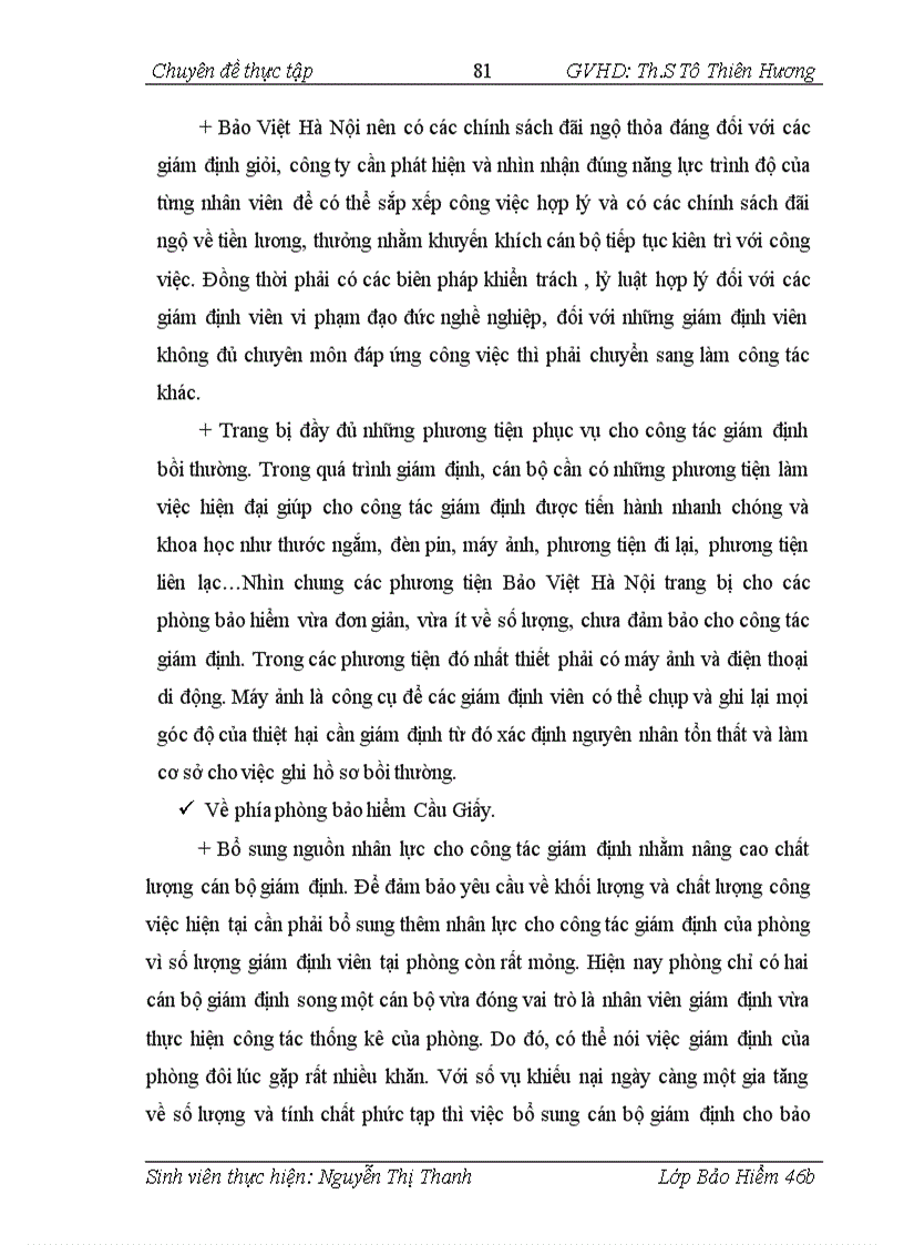 image for page Thực trạng và giải pháp nhằm nâng cao hiệu quả hoạt động của nghiệp vụ bảo hiểm vật chất xe cơ giới tại phòng bảo hiểm Cầu Giấy công ty bảo hiểm Hà Nội