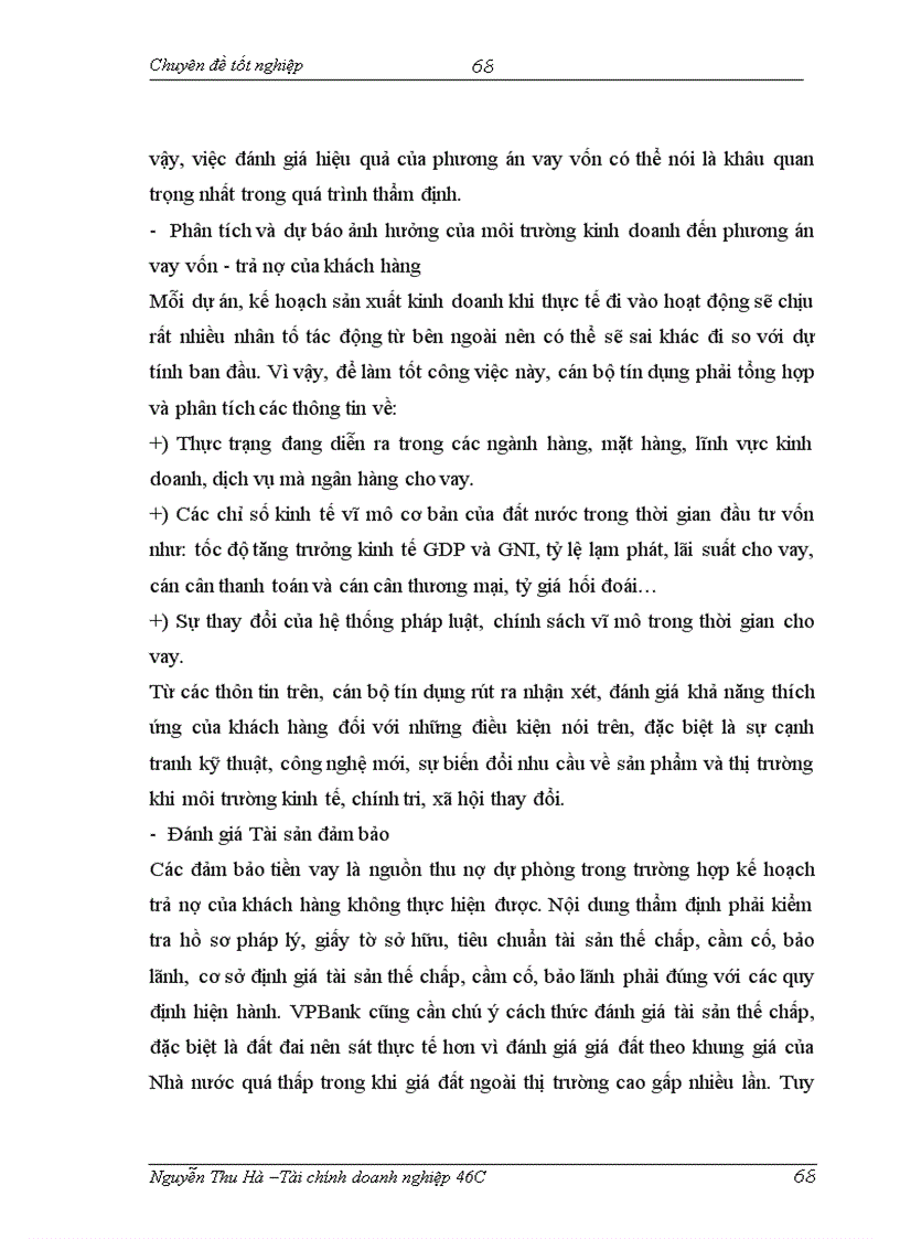 image for page Phòng ngừa và hạn chế rủi ro tín dụng tại ngân hàng thương mại cổ phần các doanh nghiệp ngoài quốc doanh VPBank