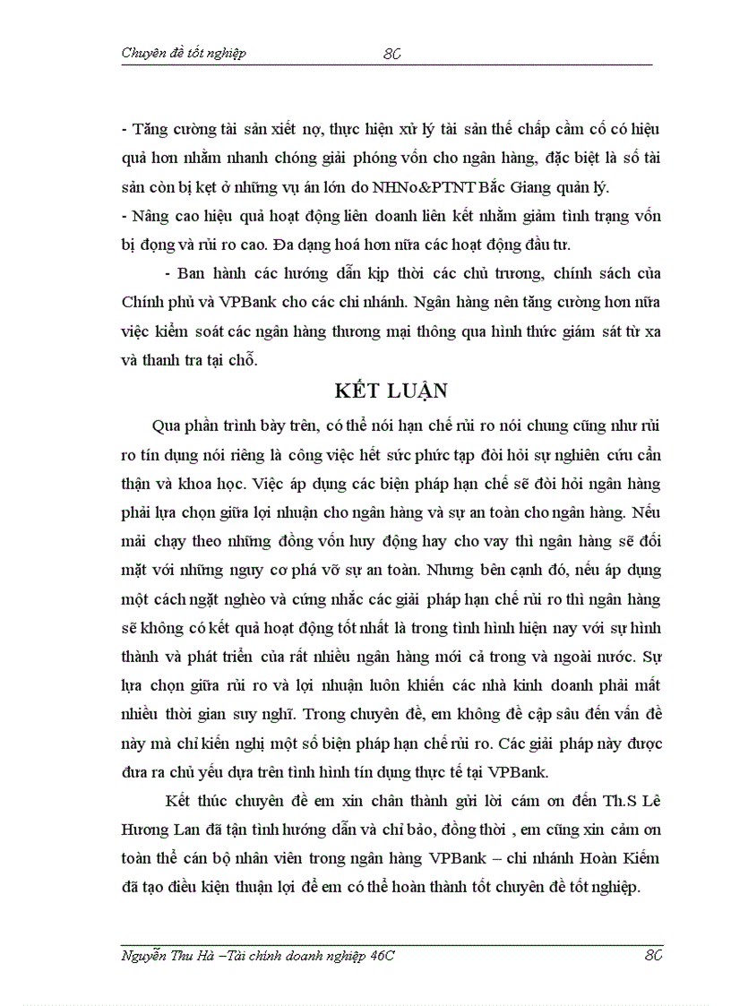 image for page Phòng ngừa và hạn chế rủi ro tín dụng tại ngân hàng thương mại cổ phần các doanh nghiệp ngoài quốc doanh VPBank