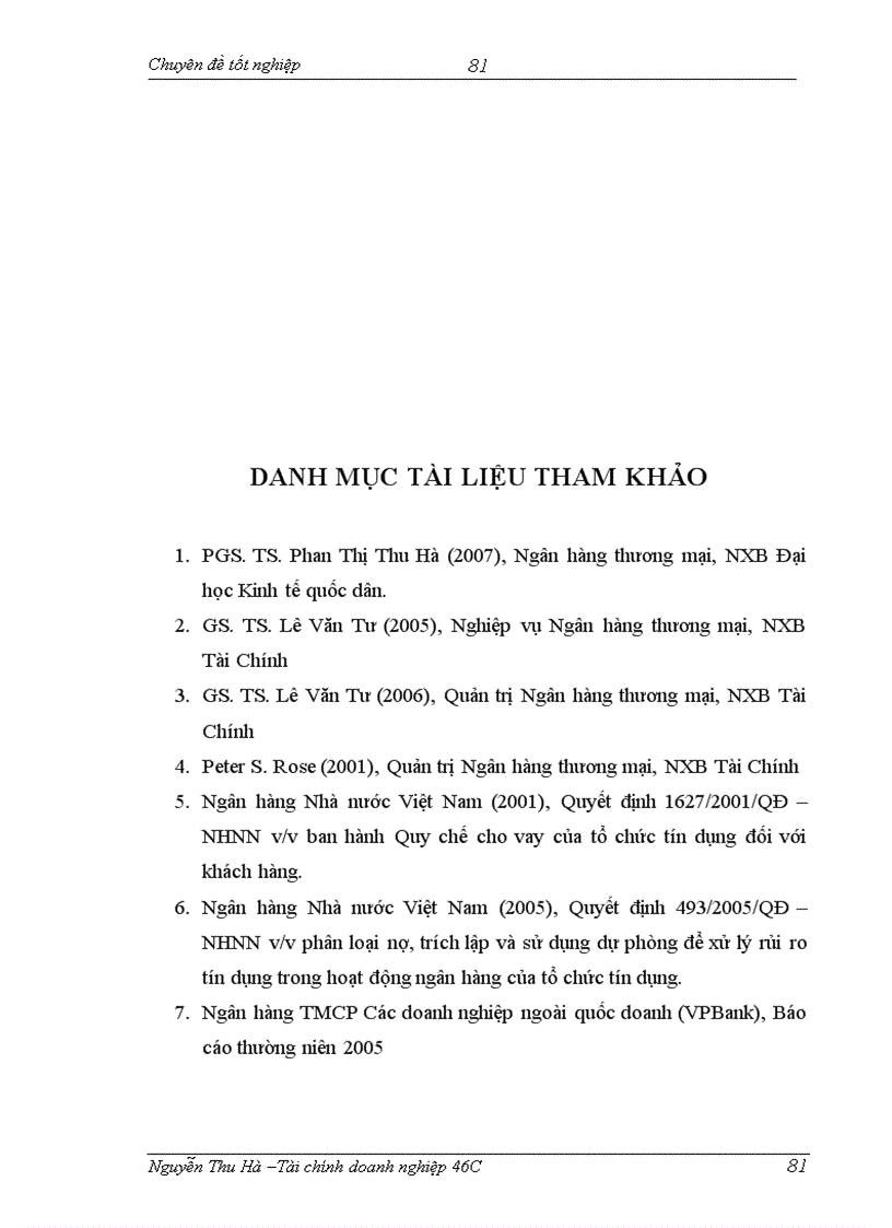 image for page Phòng ngừa và hạn chế rủi ro tín dụng tại ngân hàng thương mại cổ phần các doanh nghiệp ngoài quốc doanh VPBank
