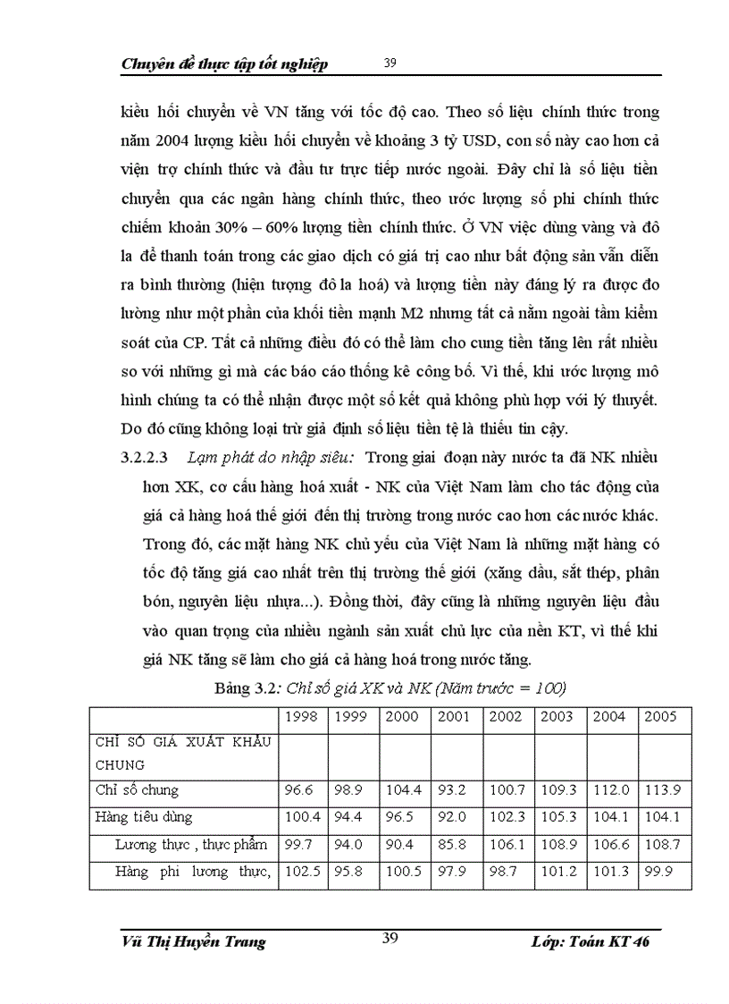 image for page Phân tích tác động của nhân tố cơ bản tới lạm phát ở VN
