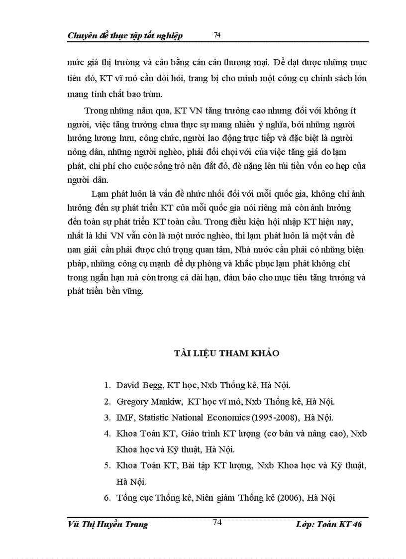 image for page Phân tích tác động của nhân tố cơ bản tới lạm phát ở VN