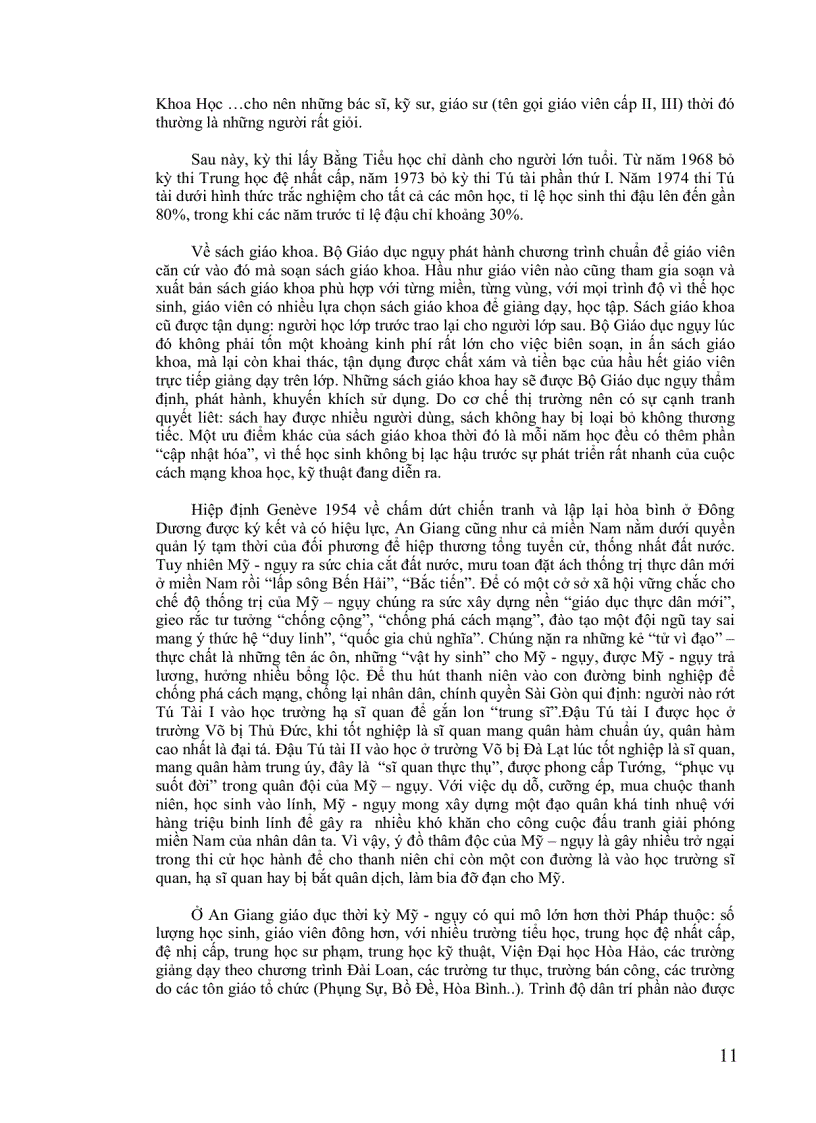 image for page Lịch sử giáo dục An Giang 1975 2005