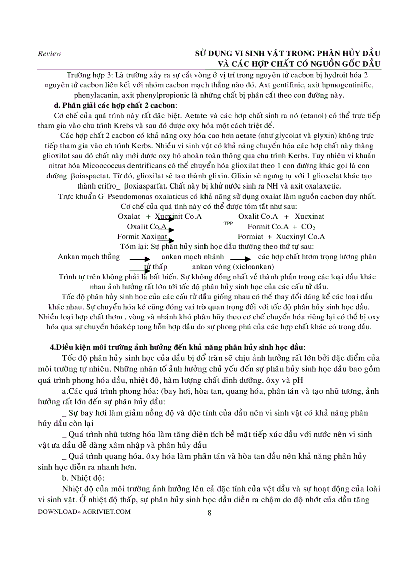 image for page Vi sinh vật xử lý dầu trong nước