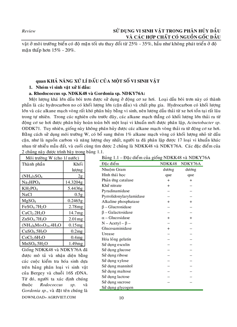 image for page Vi sinh vật xử lý dầu trong nước