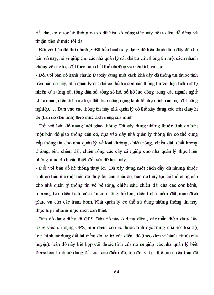 image for page Xây dựng cơ sở dữ liệu tài nguyên đất phục vụ công tác quản lý đất đai huyện Tam Nông tỉnh Phú Thọ