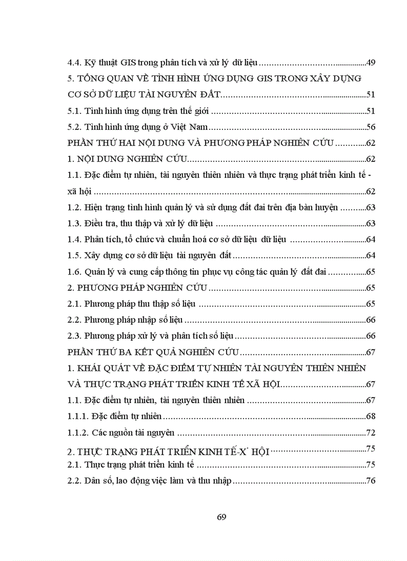 image for page Xây dựng cơ sở dữ liệu tài nguyên đất phục vụ công tác quản lý đất đai huyện Tam Nông tỉnh Phú Thọ