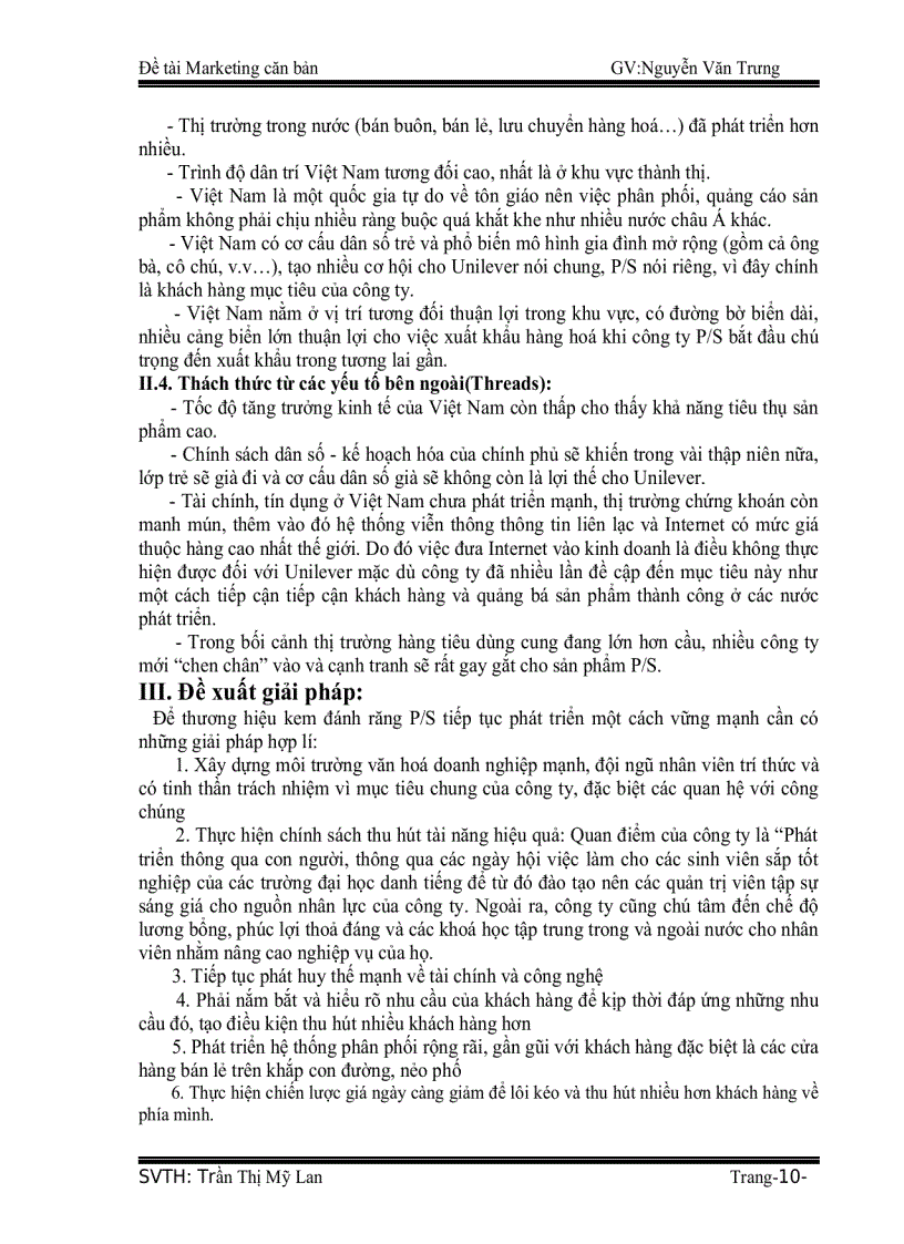 image for page Chiến lược Marketing mix của kem đánh răng P S