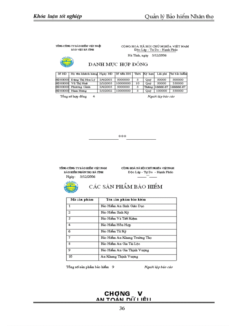 image for page Quản lý Bảo hiểm Nhân thọ