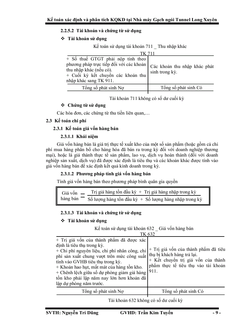 image for page Kế toán xác định và phân tích kết quả kinh doanh tại nhà máy gạch ngói Tunnel Long Xuyên