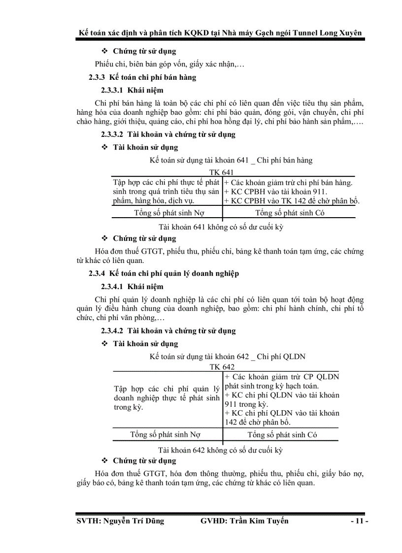 image for page Kế toán xác định và phân tích kết quả kinh doanh tại nhà máy gạch ngói Tunnel Long Xuyên