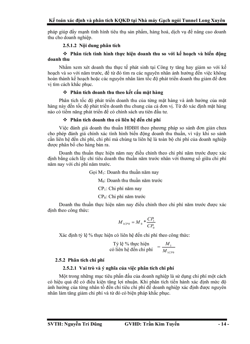 image for page Kế toán xác định và phân tích kết quả kinh doanh tại nhà máy gạch ngói Tunnel Long Xuyên