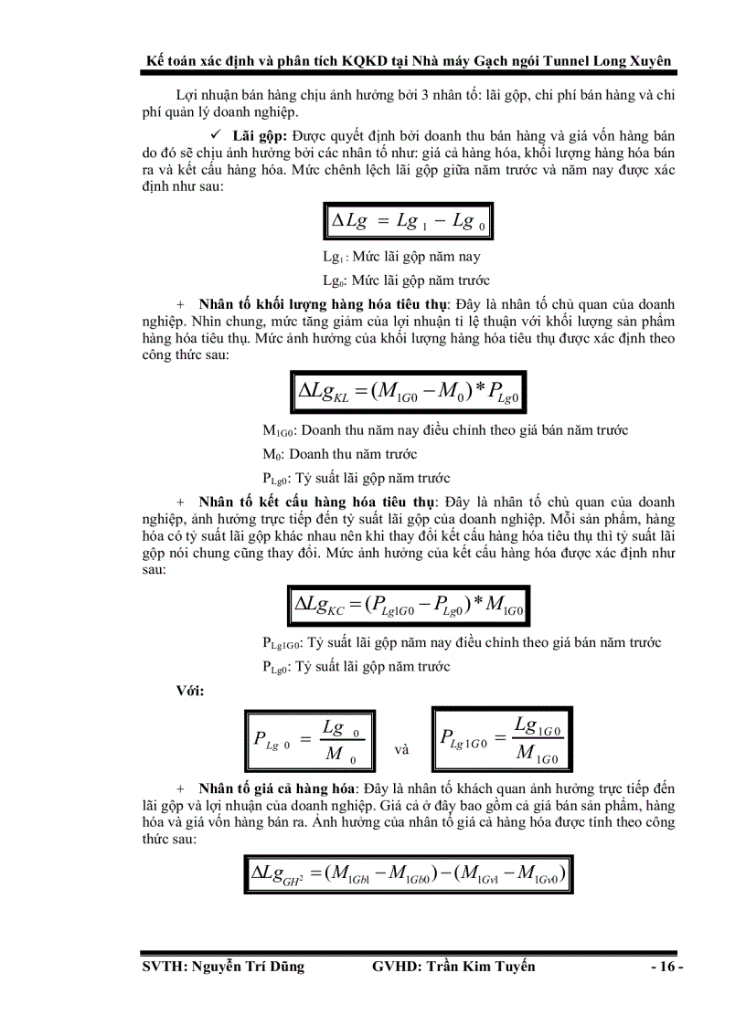 image for page Kế toán xác định và phân tích kết quả kinh doanh tại nhà máy gạch ngói Tunnel Long Xuyên