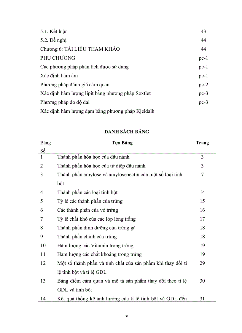 image for page Khảo Sát Ảnh Hưởng Của Việc Bổ Sung Tinh Bột Trứng Sữa Bột Đến Chất Lượng Sản Phẩm Tàu Hủ Mềm