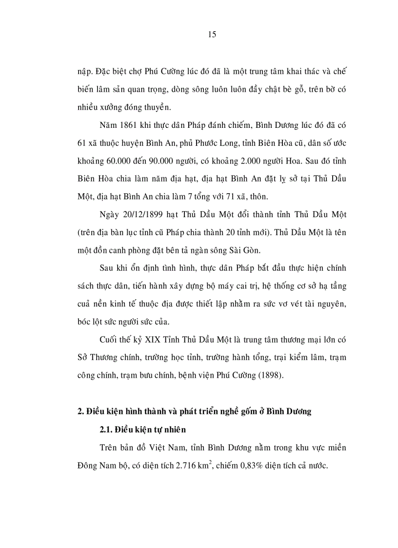 image for page Nghề gốm ở Bình Dương từ cuối THẾ KỶ XIX ĐẾN NĂM 1975