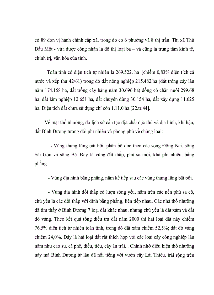 image for page Sự chuyển dịch cơ cấu kinh tế nông nghiệp tỉnh Bình Dương 1997 2007