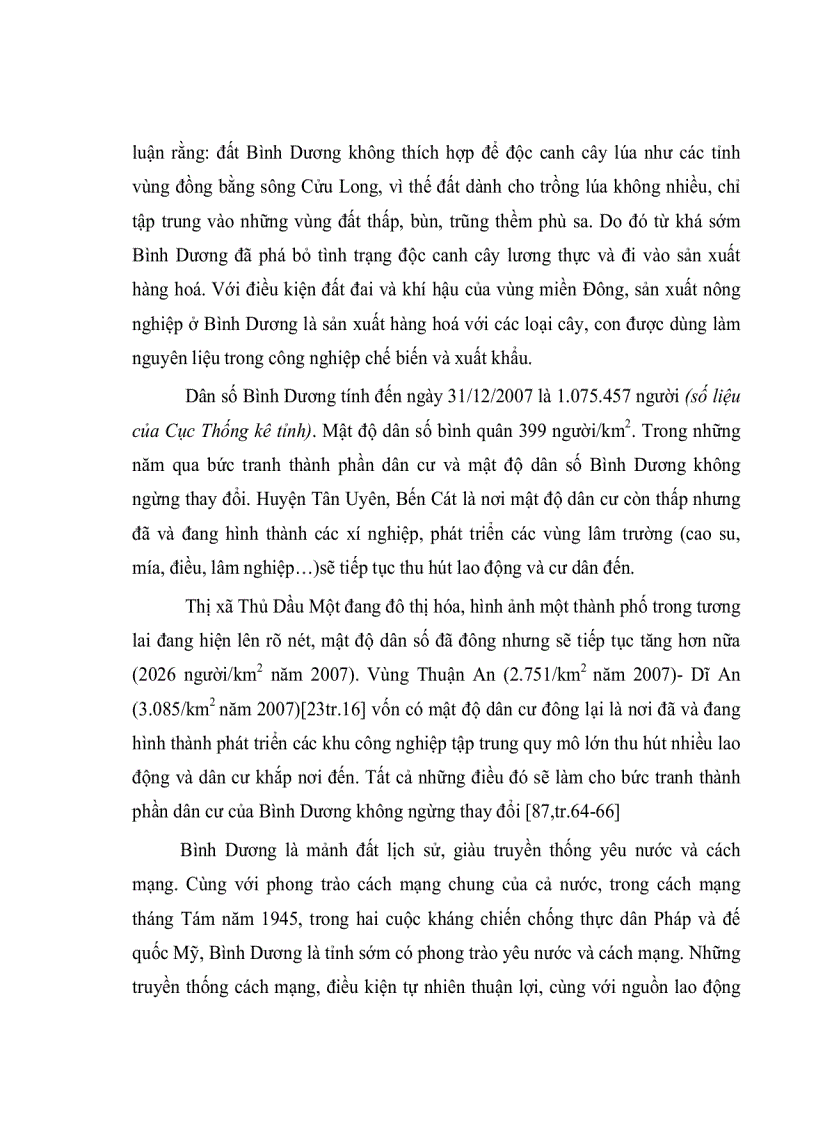 image for page Sự chuyển dịch cơ cấu kinh tế nông nghiệp tỉnh Bình Dương 1997 2007