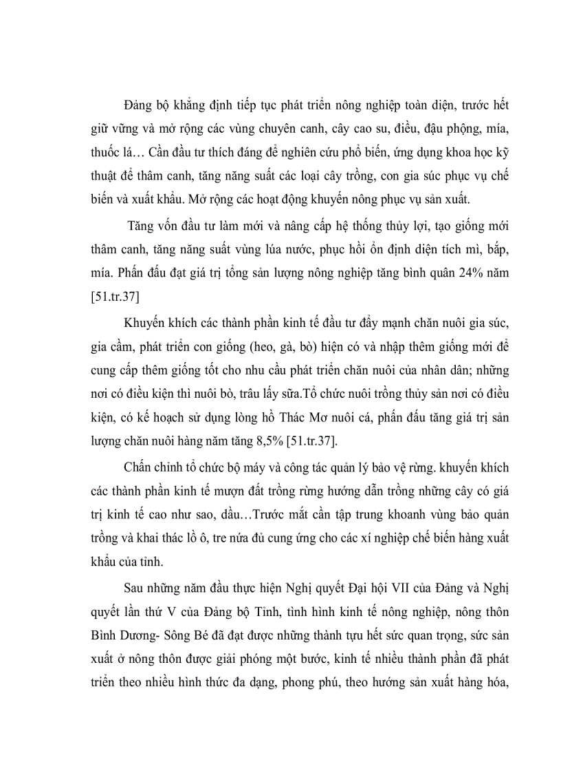 image for page Sự chuyển dịch cơ cấu kinh tế nông nghiệp tỉnh Bình Dương 1997 2007