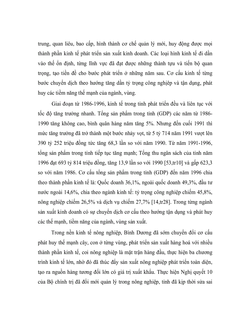 image for page Sự chuyển dịch cơ cấu kinh tế nông nghiệp tỉnh Bình Dương 1997 2007