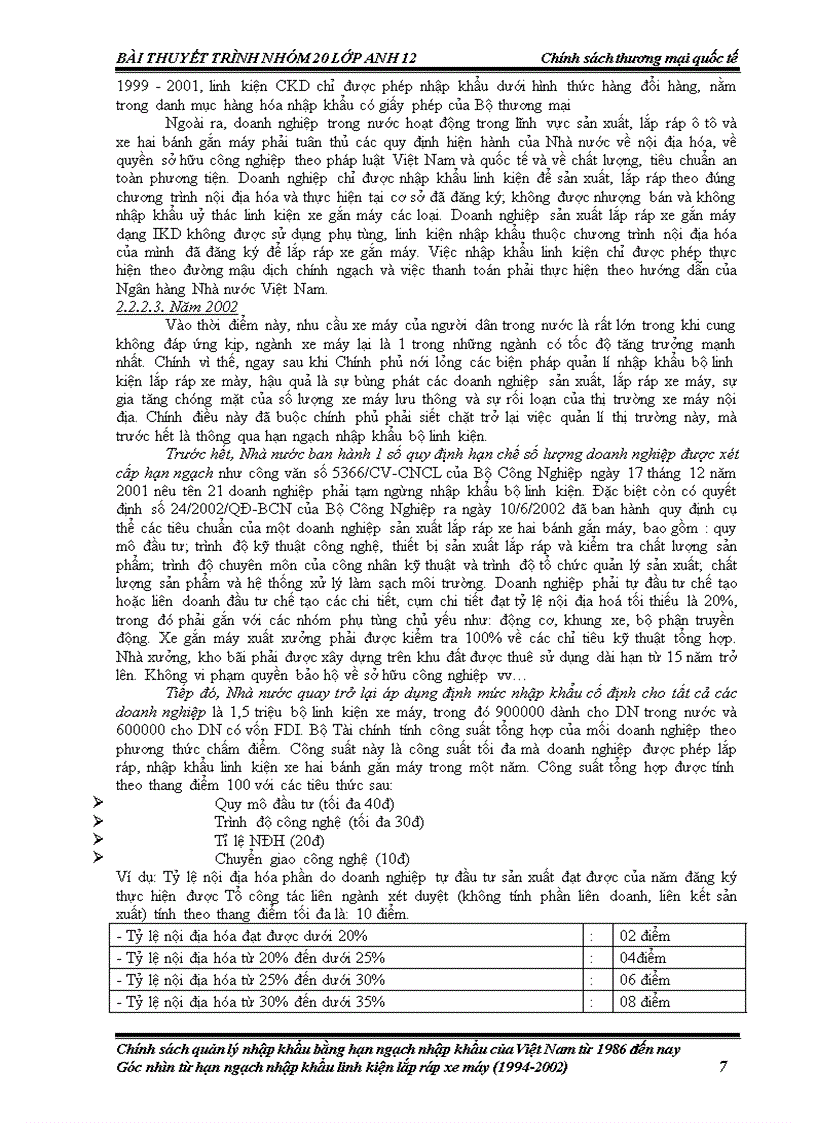 image for page Chính sách quản lý nhập khẩu bằng hạn ngạch nhập khẩu của Việt Nam từ 1986 đến nay