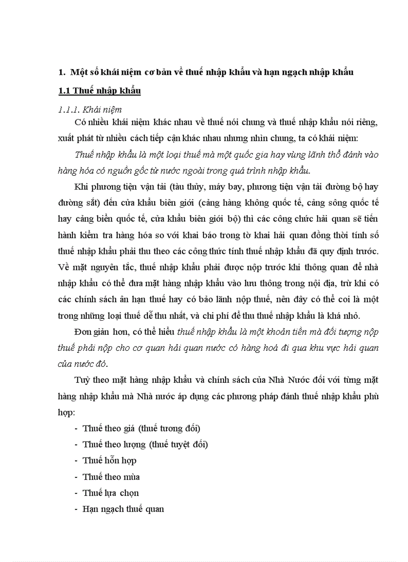 image for page Xu hướng sử dụng thuế và hạn ngạch nhập khẩu hiện nay