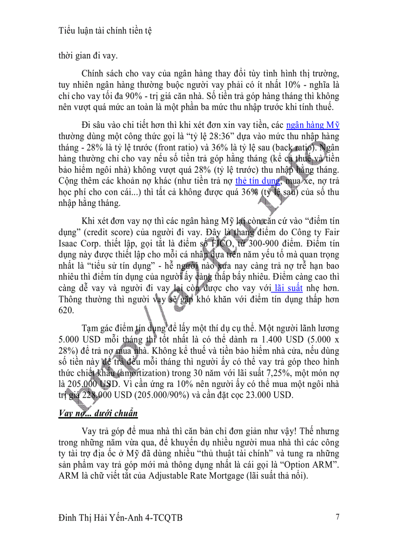 image for page Nguyên nhân và cách thức bùng nổ cuộc khủng hoảng nợ dưới chuẩn tác động của nó đến nền kinh tế Mỹ và những bài học kinh nghiệm rút ra cho Việt Nam