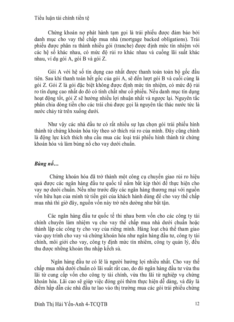 image for page Nguyên nhân và cách thức bùng nổ cuộc khủng hoảng nợ dưới chuẩn tác động của nó đến nền kinh tế Mỹ và những bài học kinh nghiệm rút ra cho Việt Nam