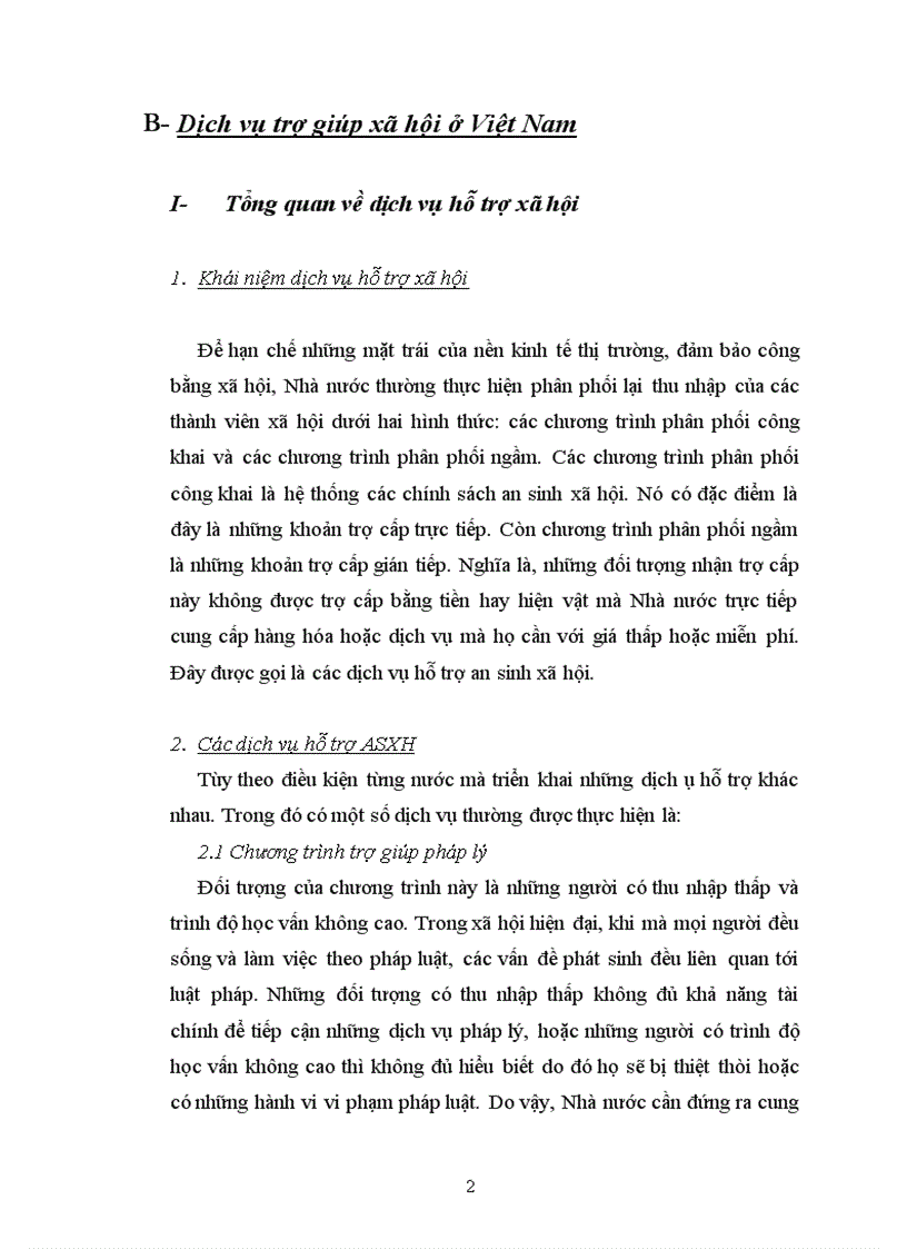 image for page An sinh xã hội Các chương trình và dịch vụ trợ giúp xã hội ở Việt Nam