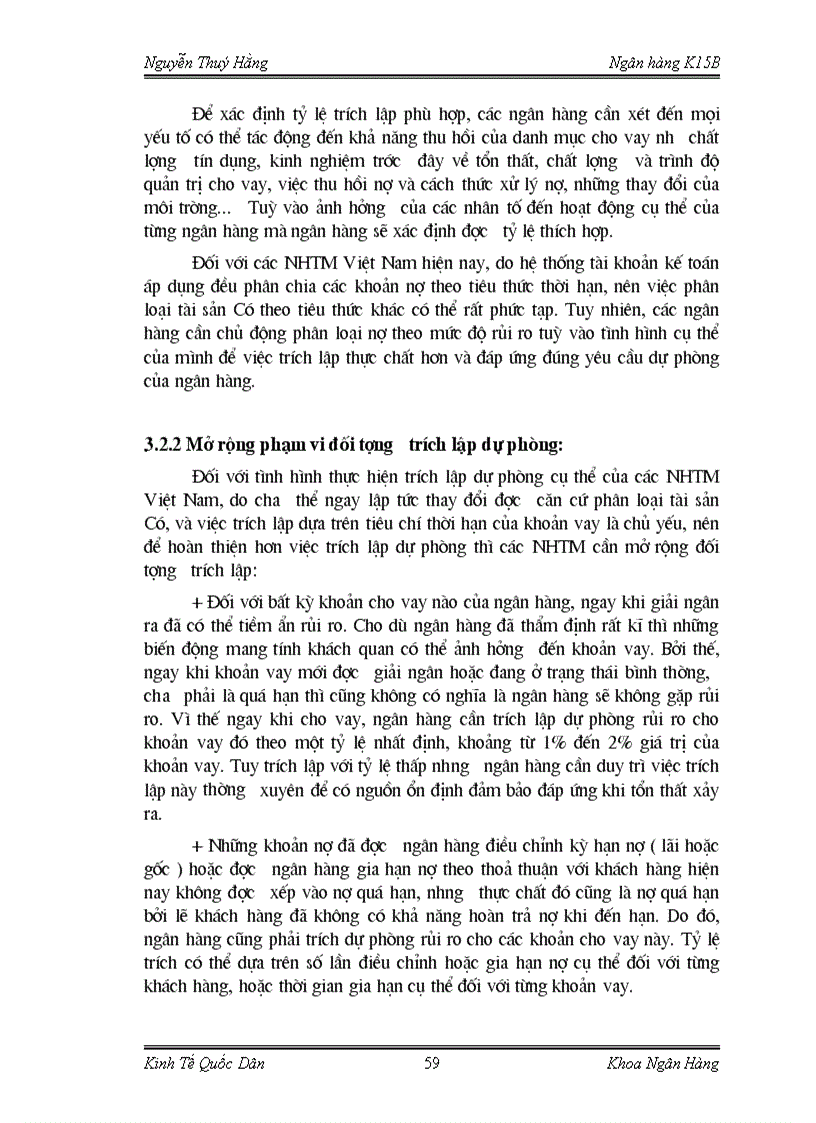 image for page Hoàn thiện nghiệp vụ kế toán trích lập và sử dụng dự phòng rủi ro trong hoạt động ngân hàng tại Chi nhánh ngânhàng NHNo PTNT AgriBank