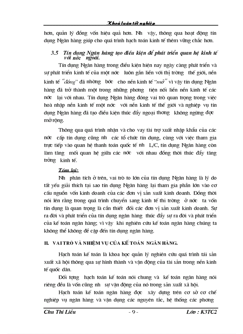 image for page Các giải pháp hoàn thiện nghiệp vụ kế toán cho vay tại chi nhánh ngân hàng NHĐT PT BIDV Hà Tây