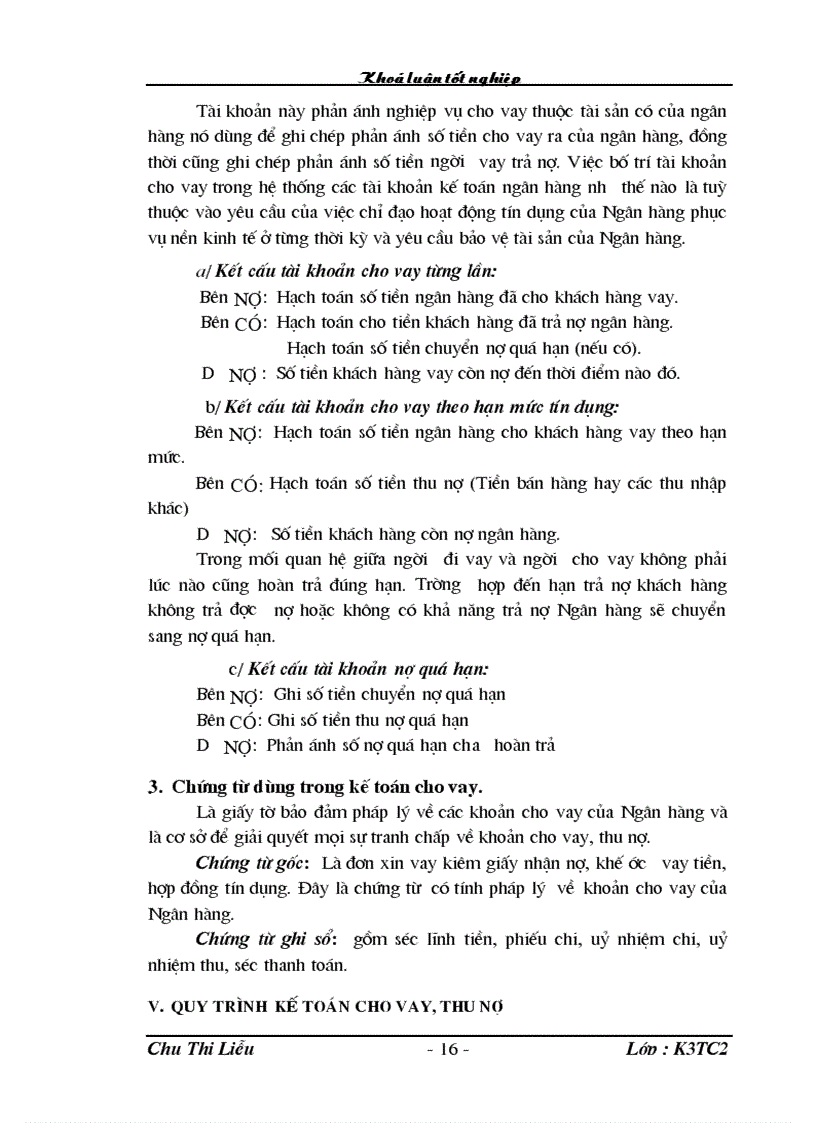 image for page Các giải pháp hoàn thiện nghiệp vụ kế toán cho vay tại chi nhánh ngân hàng NHĐT PT BIDV Hà Tây
