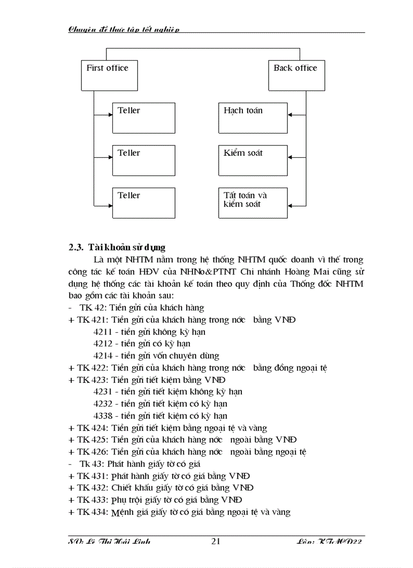 image for page Thực trạng và giải pháp nâng cao hiệu quả và hoàn thiện kế toán huy động vốn tại Chi nhánh ngânhàng NHNo PTNT AgriBank Hoàng Mai lt KTNH gt