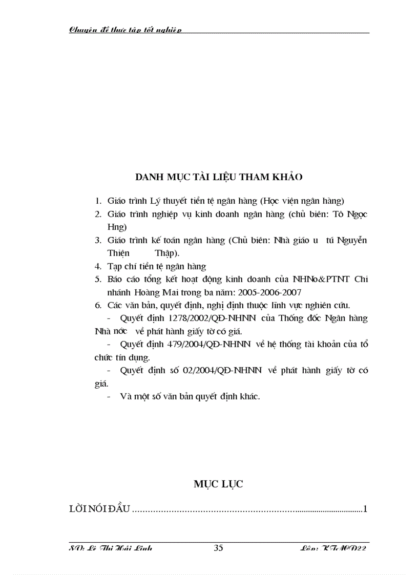 image for page Thực trạng và giải pháp nâng cao hiệu quả và hoàn thiện kế toán huy động vốn tại Chi nhánh ngânhàng NHNo PTNT AgriBank Hoàng Mai lt KTNH gt