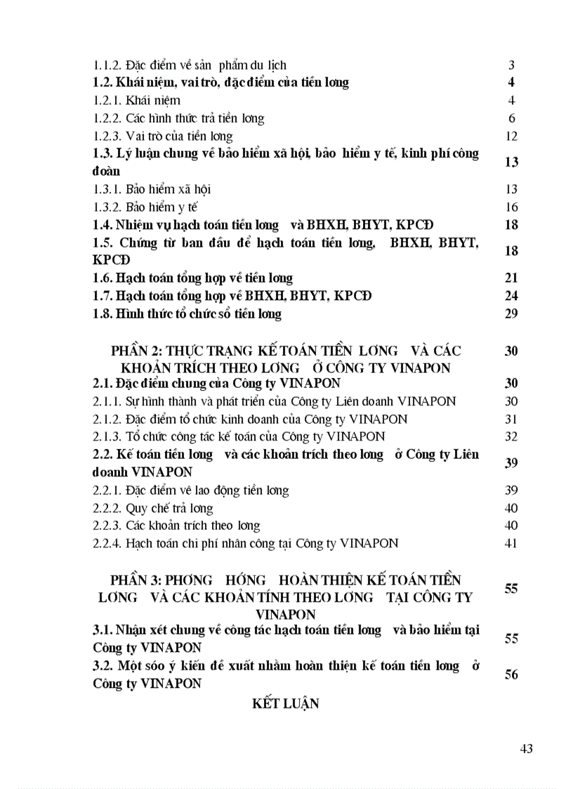image for page Hoàn thiện kế toán tiền lương và các khoản trích theo lương tại Công ty VINAPON