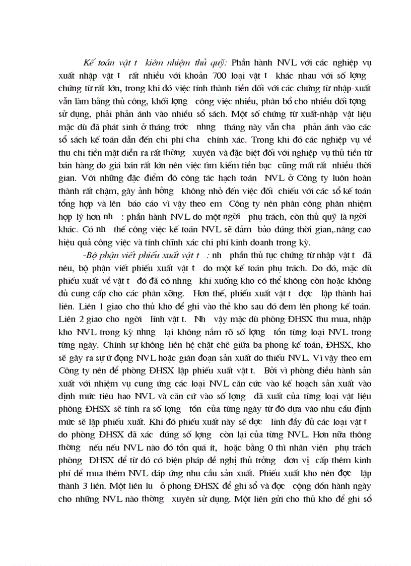 image for page Hoàn thiện công tác hạch toán nguyên vật liệu với việc tăng cường hiệu quả sử dụng nguyên vật liệu tại Công ty Cơ khí ô tô 1 5