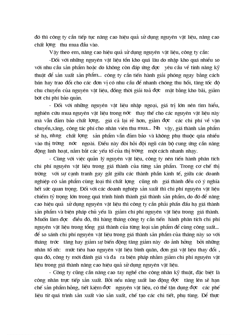 image for page Hoàn thiện công tác hạch toán nguyên vật liệu với việc tăng cường hiệu quả sử dụng nguyên vật liệu tại Công ty Cơ khí ô tô 1 5