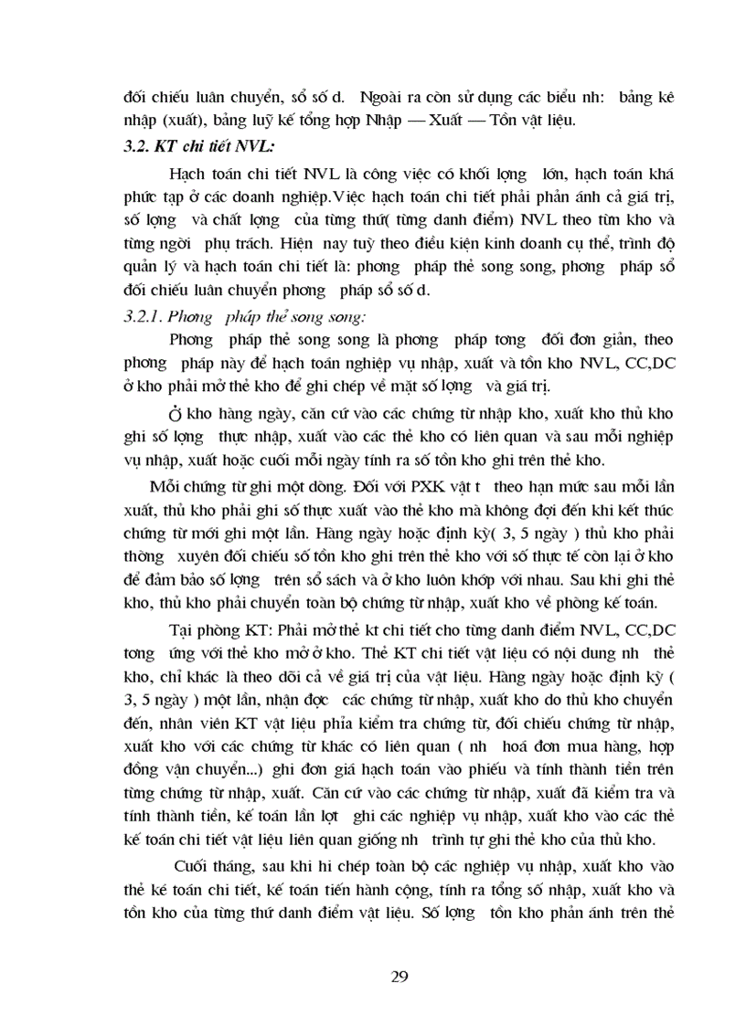 image for page Kế toán nguyên vật liệu tại Công ty TNHH Bao bì Thăng Long