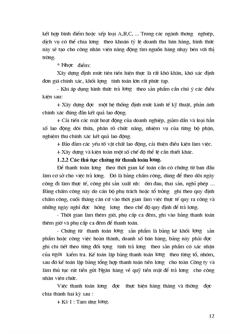 image for page Tổ chức hạch toán tiền lương và các khoản trích theo lương tại Công ty CP Chương Dương