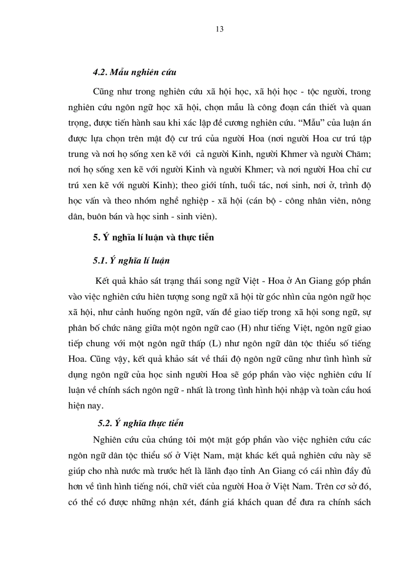 image for page Những đặc trưng ngôn ngữ học xã hội của hiện tượng song ngữ tại An Giang 544 trang