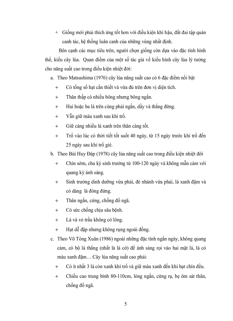 image for page Khảo Sát Đặc Tính Nông Học Năng Suất Và Một Số Đặc Tính Phẩm Chất Hạt Của 13 Giống Dòng Nếp Tại Trại Giống Bình Đức Vụ Đông Xuân Năm 2004 2005
