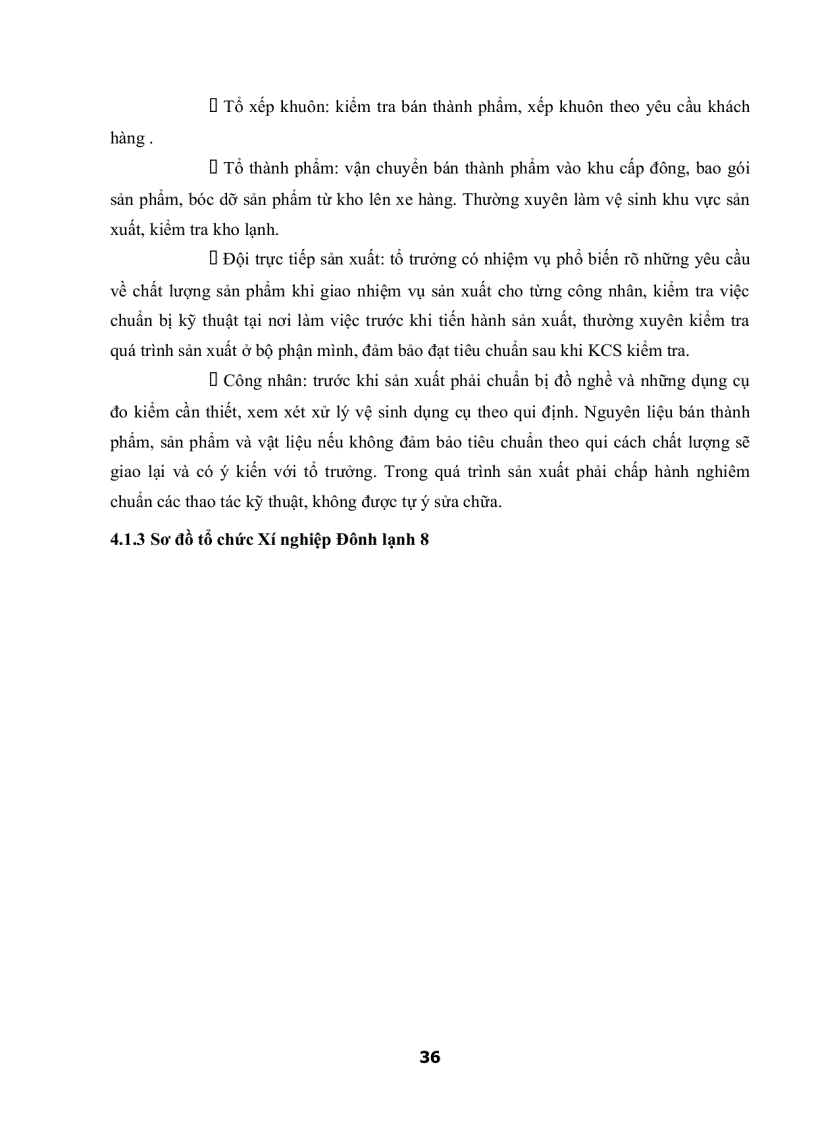 image for page Khảo Sát Hệ Thống Quản Lý Chất Lượng Theo HACCP Cho Mặt Hàng Cá Basa Fillet Đông Lạnh Của Công Ty AGIFISH Xí Nghiệp Đông Lạnh 8