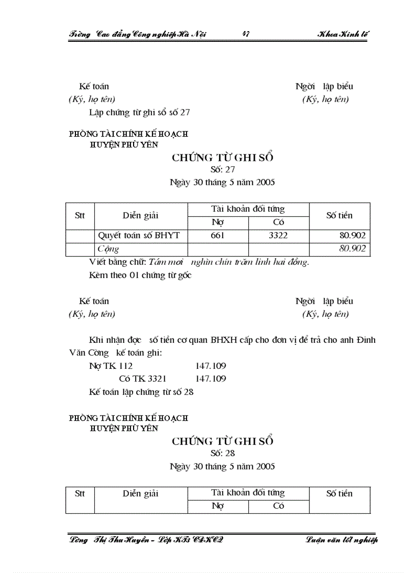 image for page Hoàn thiện công tác kế toán tiền lương và các khoản trích theo lương tại phòng Tài chính Kế hoạch huyện Phù Yên