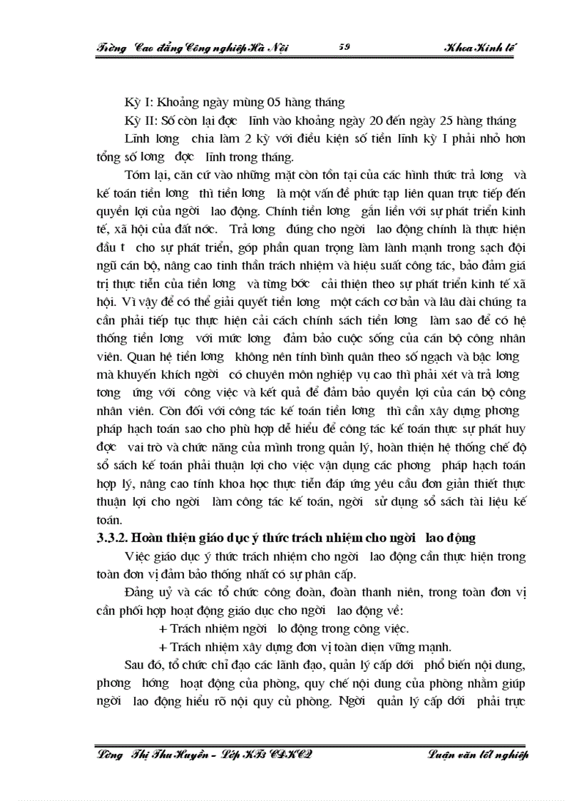 image for page Hoàn thiện công tác kế toán tiền lương và các khoản trích theo lương tại phòng Tài chính Kế hoạch huyện Phù Yên