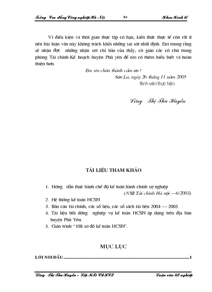 image for page Hoàn thiện công tác kế toán tiền lương và các khoản trích theo lương tại phòng Tài chính Kế hoạch huyện Phù Yên