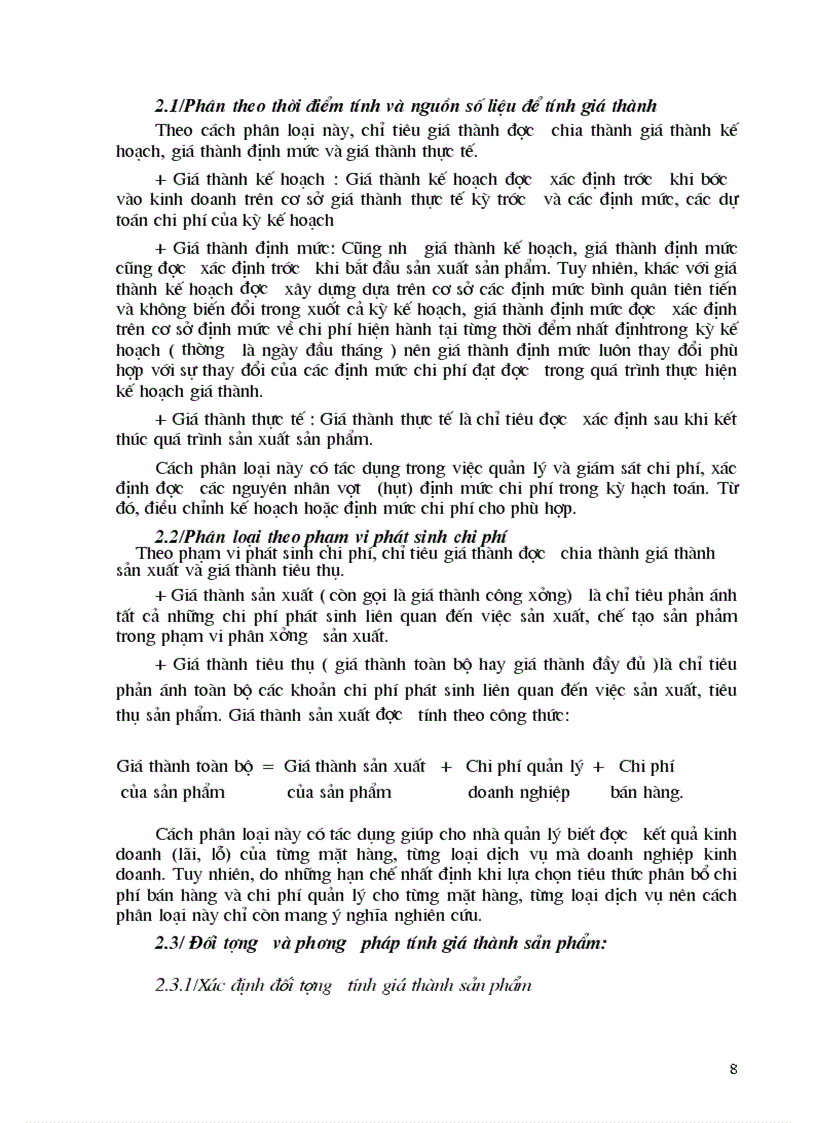 image for page Hạch toán chi phí sản xuất và tính giá thành sản phẩm Xây lắp