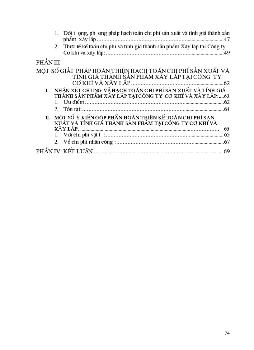 image for page Hạch toán chi phí sản xuất và tính giá thành sản phẩm Xây lắp
