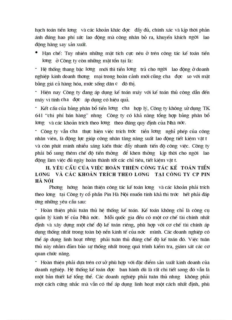 image for page Kế toán tiền lương và các khoản trích theo lương tại Công ty CP Pin Hà Nội