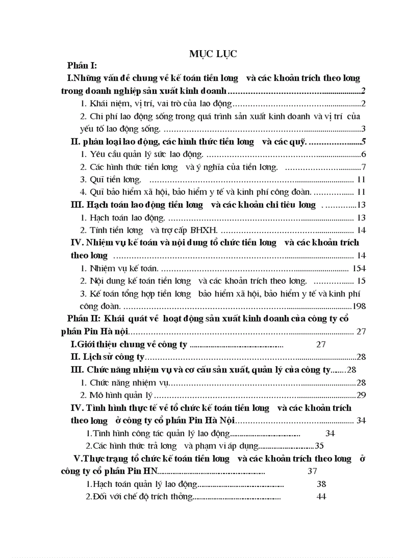 image for page Kế toán tiền lương và các khoản trích theo lương tại Công ty CP Pin Hà Nội